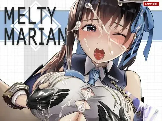 A goddess who can get caught in a large amount of bukkake