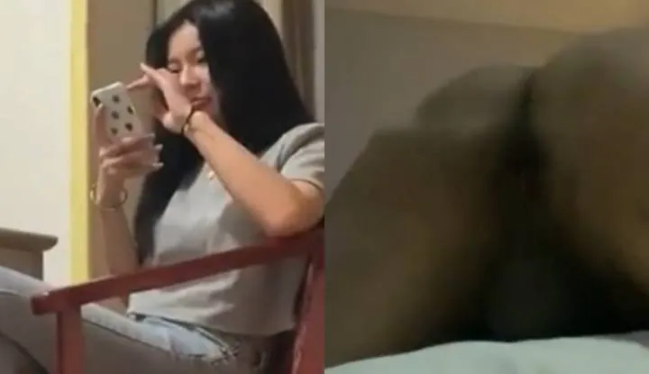 腹肌人约个妹子，到了发现原来是同事