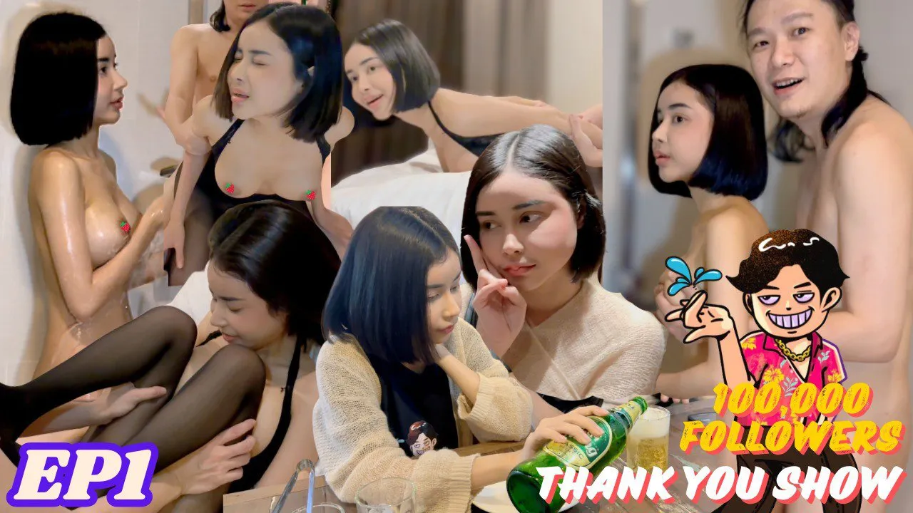 [enkai987 100,000 Thank You Offer EP.1] I met the cute Fah with short hair and big breasts on the street of Bangkok and it was revealed in the first episode!