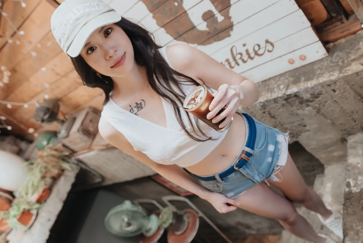 Angel Video Women's Illustrated: The D-Cup Owner of the Popular Coffee Shop Gets Pounded Until Ejaculation (AN9-075)