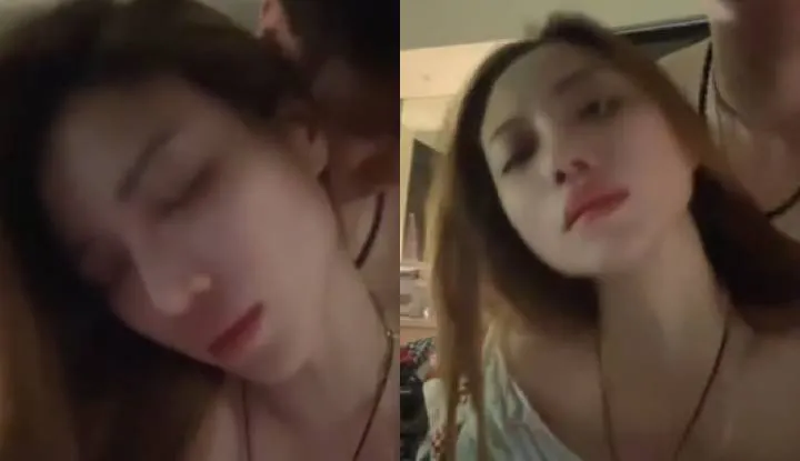 Sex after getting up, ending with a perfect creampie