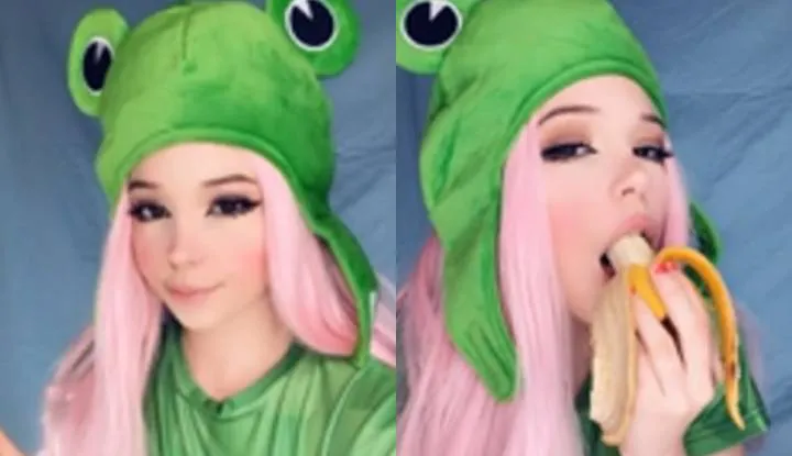 Belle Delphine-Just a goofy sloppy blowjob Onlyfans video leaked