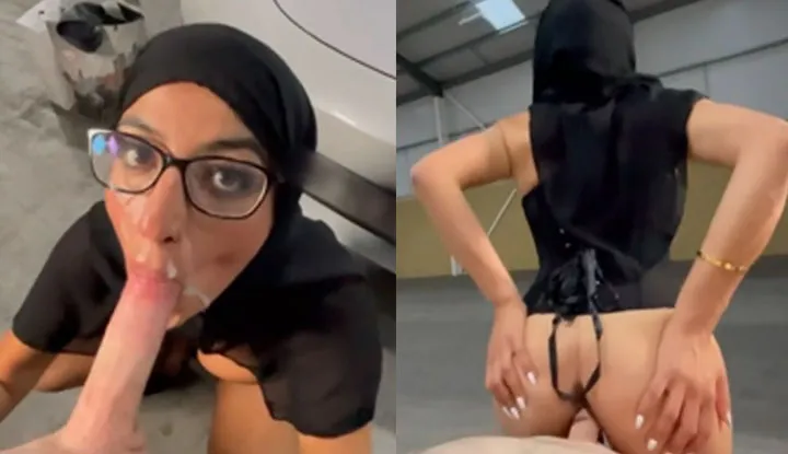 Aaliyah Yasin-A bespectacled girl exposes her beautiful buttocks, leading to a passionate encounter in an underground parking lot. Onlyfans video leaked