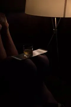 My saucy ass can only be a piece of furniture for the master to put wine