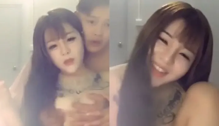 Beautiful big-breasted female anchor with a pretty face, of course, she should show her face! Even if the man who does her is ugly, it doesn't matter.
