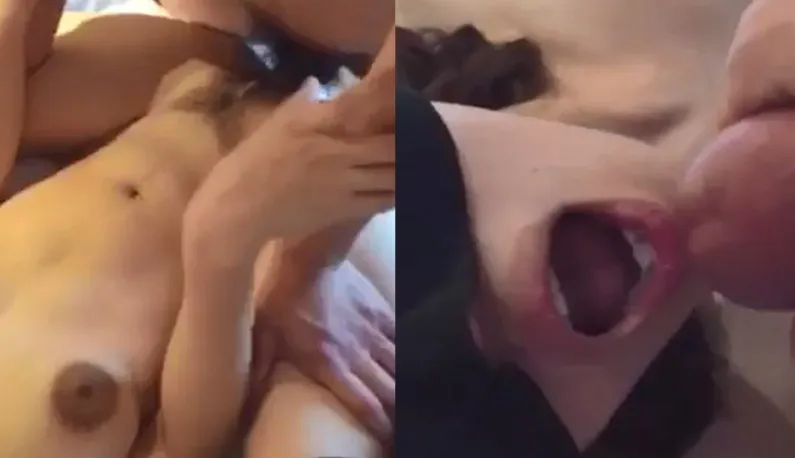 Stripping the Busty GF ~ Intense Poundings Hardcore Thrustings Pumping All My Creamy Cum into Her Mouth!!