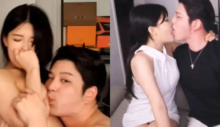 [Korean] Bigtitty Babe with Very Sensitive Nipples Gots Teased Nonstop During the Liivestream ~