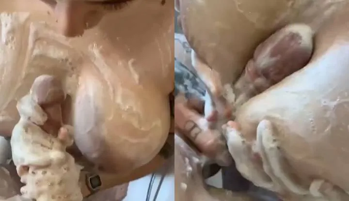 [European/US] My Girl Washed Her Favorite Big Dick Clean As A Whistle with Her Bigass Titties