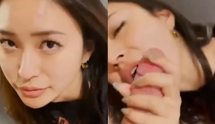 A stunning Thai girl knelt down and blew my big cock. At first, she even ignored me, but when she saw my size, she became fascinated with me~