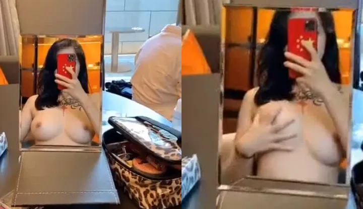 Onlyfans busty internet celebrity Zhang Heyu is seducing a sugar daddy early in the morning
